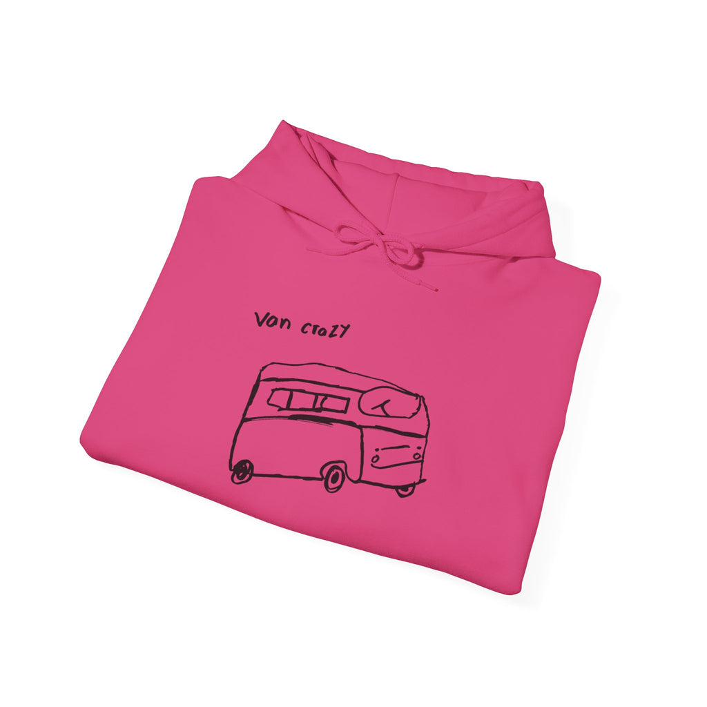 Van Crazy - Designed by Connor - Hooded Sweatshirt