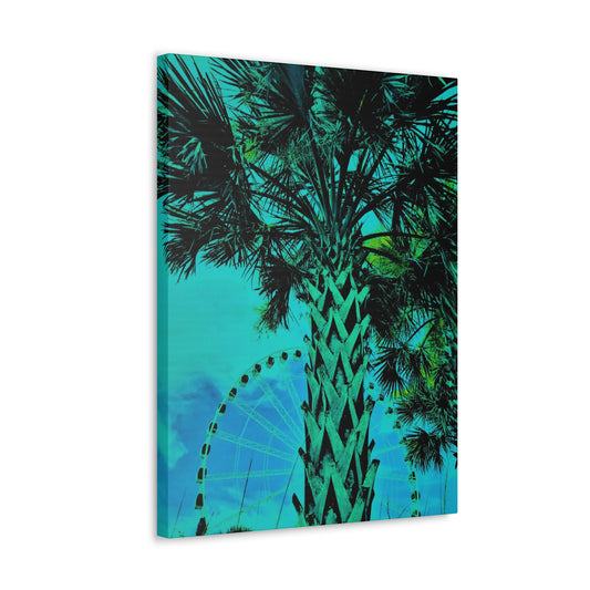 Palm Tree Canvas Gallery Wrap