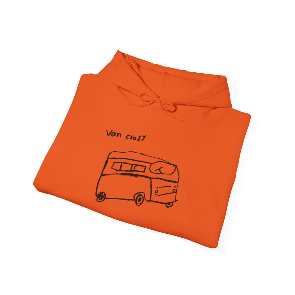 Van Crazy - Designed by Connor - Hooded Sweatshirt