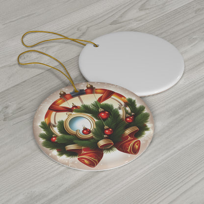 Christmas Decor Wreath Ornament - Festive Elegance for Your Holiday Home