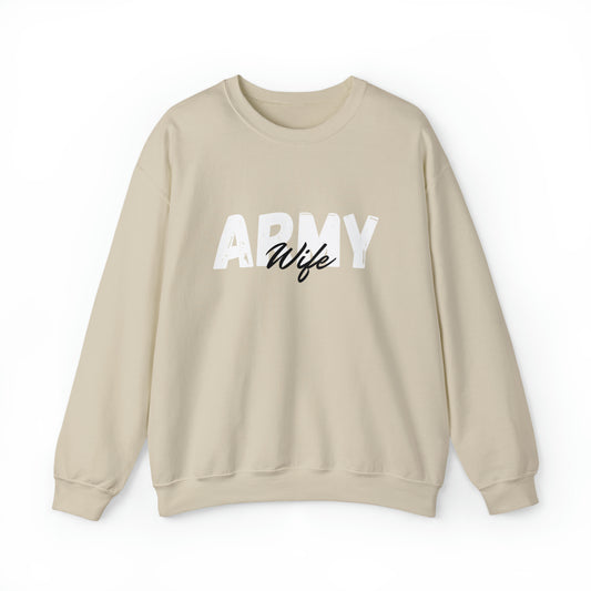 Army Wife Crewneck Sweatshirt