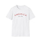 Simple America Unisex Softstyle Tee | Simple Design for Everyday Comfort