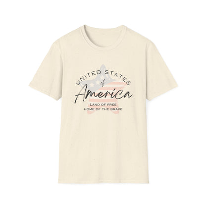 Simple Star America Unisex T-Shirt | Softstyle Comfort