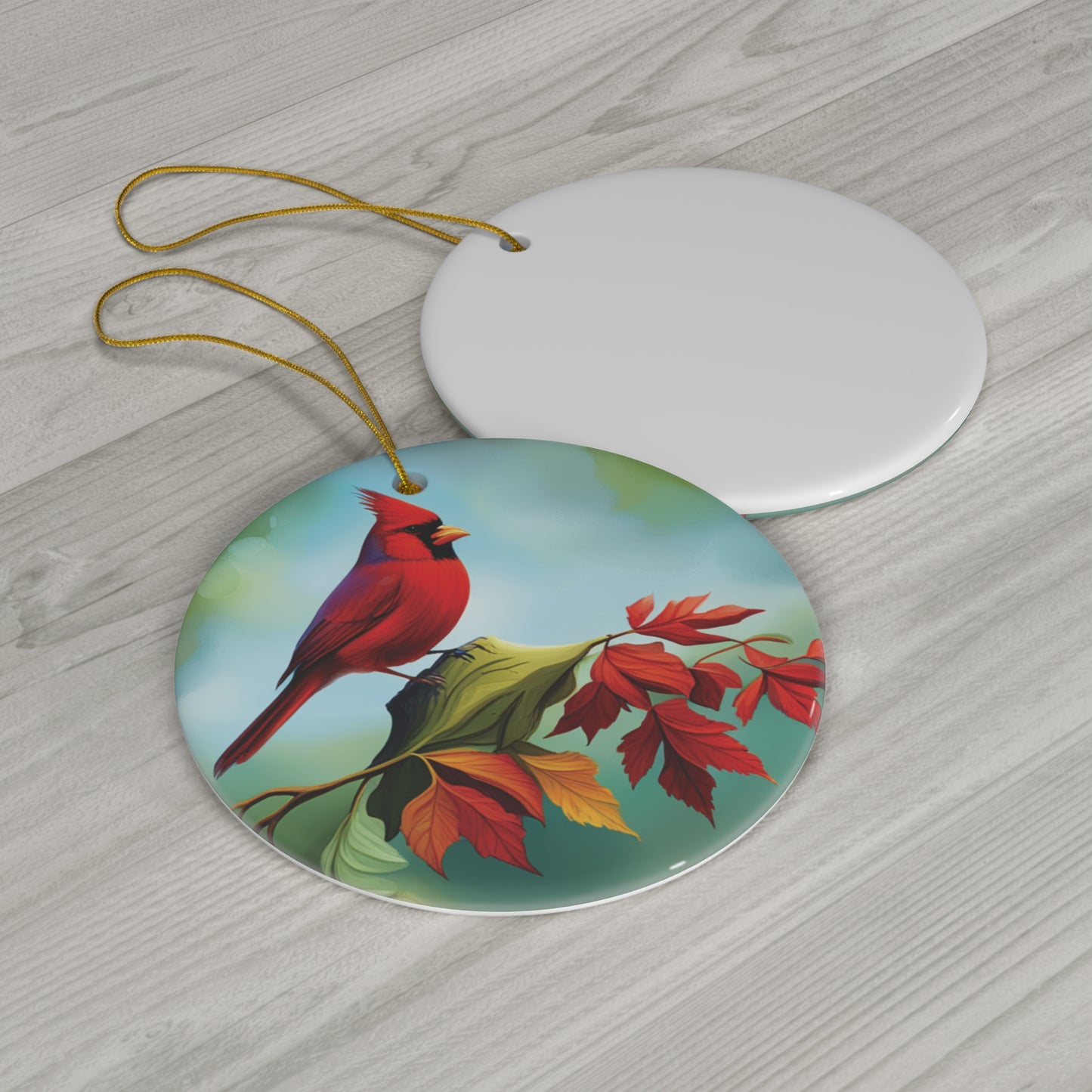 Graceful Cardinal Bird Christmas Ornament - Enhance Your Tree with Natural Beauty