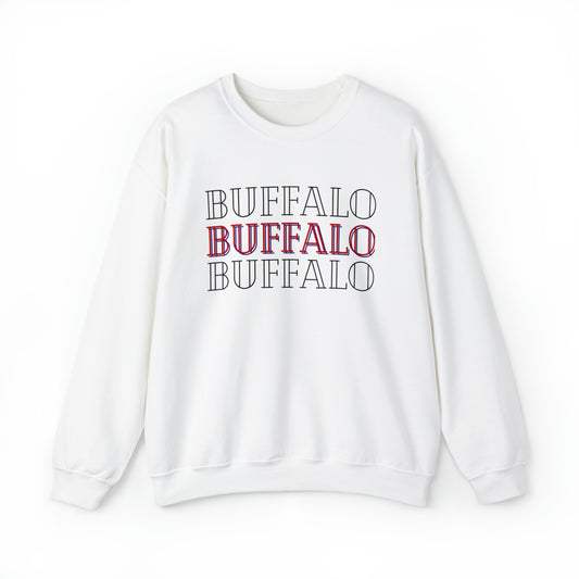 Buffalo Crewneck Sweatshirt - Cozy and Stylish