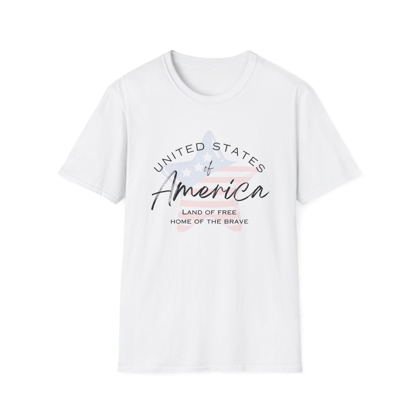 Simple Star America Unisex T-Shirt | Softstyle Comfort