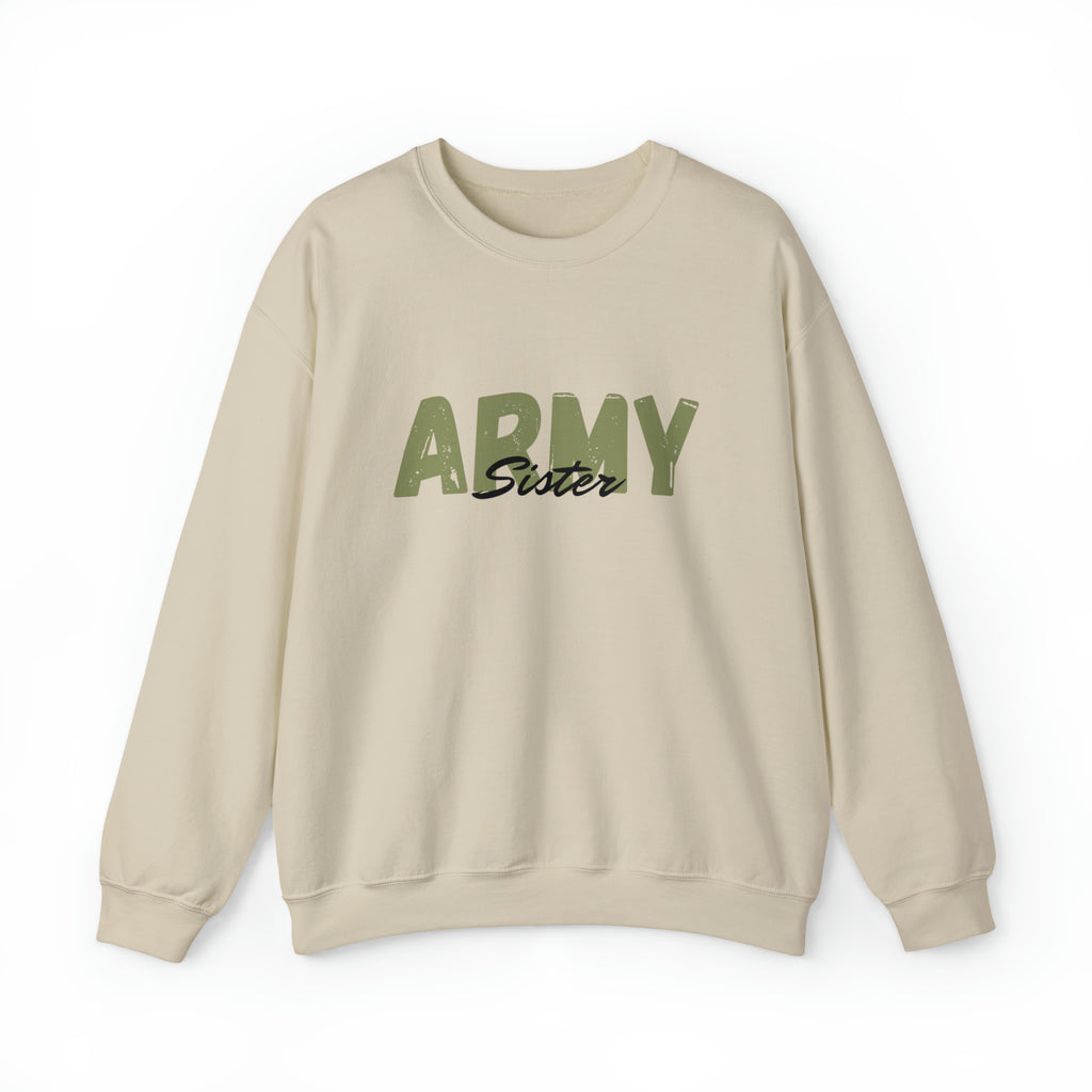 Army Sister Crewneck Sweatshirt
