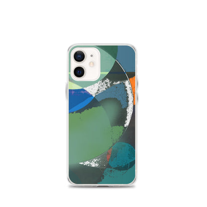 Green Abstract iPhone Case