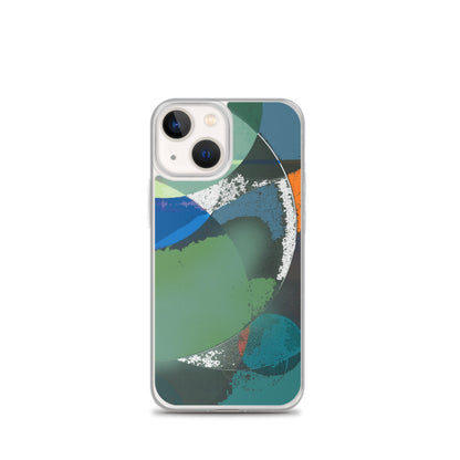 Green Abstract iPhone Case