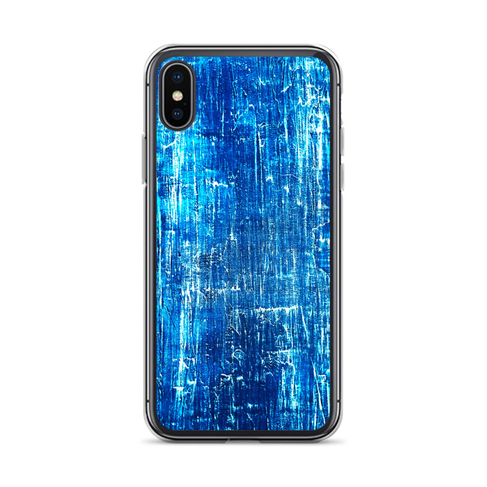 Blue Abstract iPhone Case