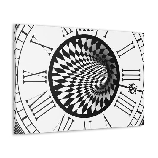 Warped Time Canvas Gallery Wrap