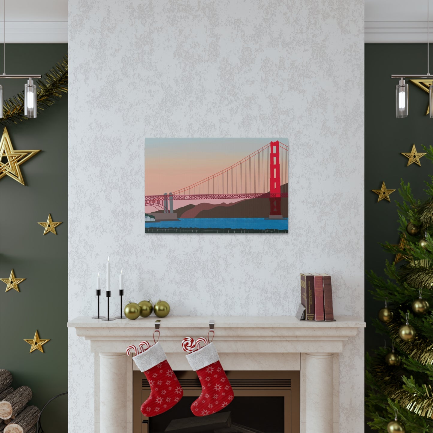 Cali Bridge Canvas Gallery Wrap