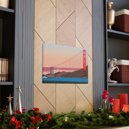 Cali Bridge Canvas Gallery Wrap