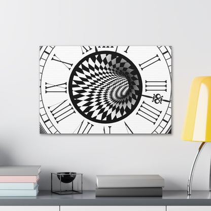 Warped Time Canvas Gallery Wrap